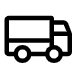 Truck icon representing business vehicle and asset finance