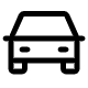 Car icon representing vehicle loans for cars, motorbikes, boats and caravans